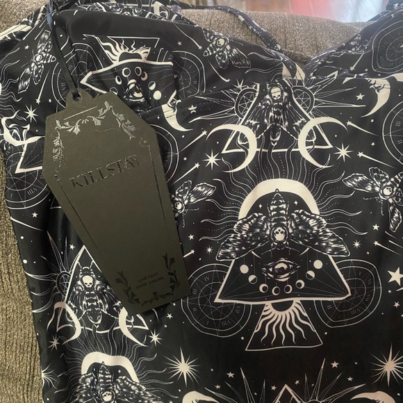 Killstar Banished one piece swimsuit sz XL - Picture 3 of 5